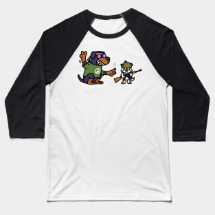 hippie-dog Baseball T-Shirt